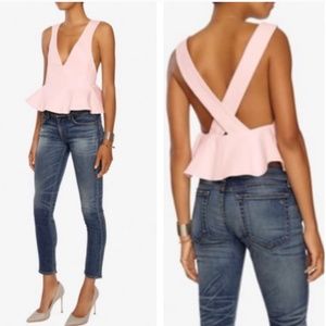 Alexis Sawyer Peplum Top